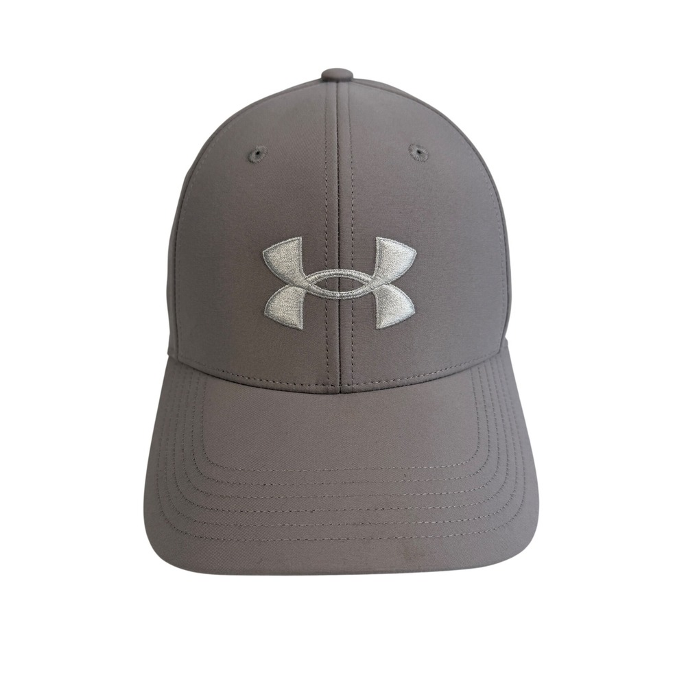 Under Armour Golf Cap Gray‎ UA Performance Baseball Hat OSFM Mens